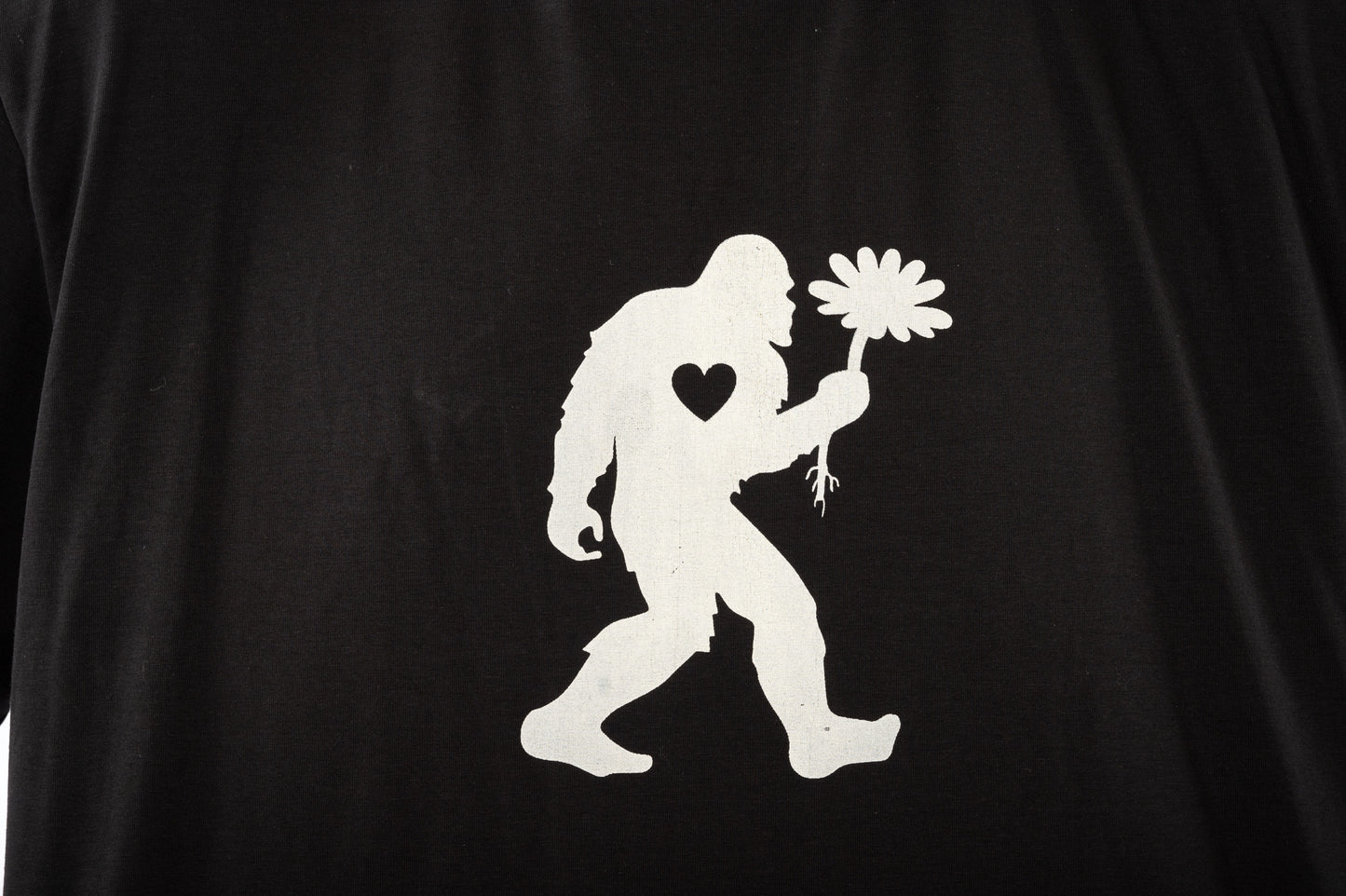 YB-62 - THOMAS: Organic Cotton Long Sleeve T-shirt - Yeti Flower print