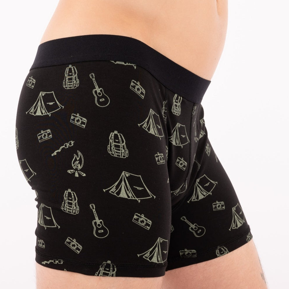 YB-70C - BOXY Camping - Organic Cotton Men's Boxer