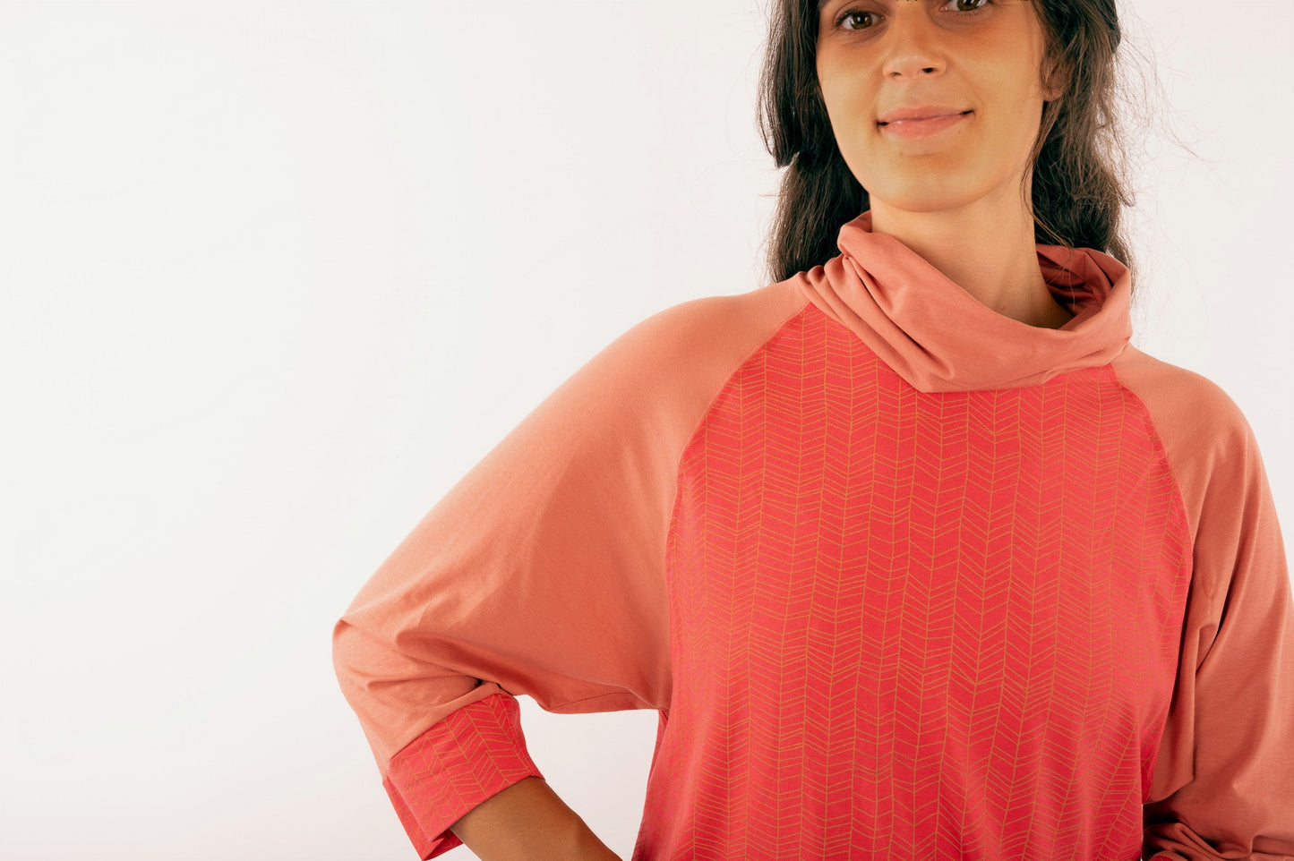 YB_09 - GIGI - Organic Cotton Bat Sleeve Sweater