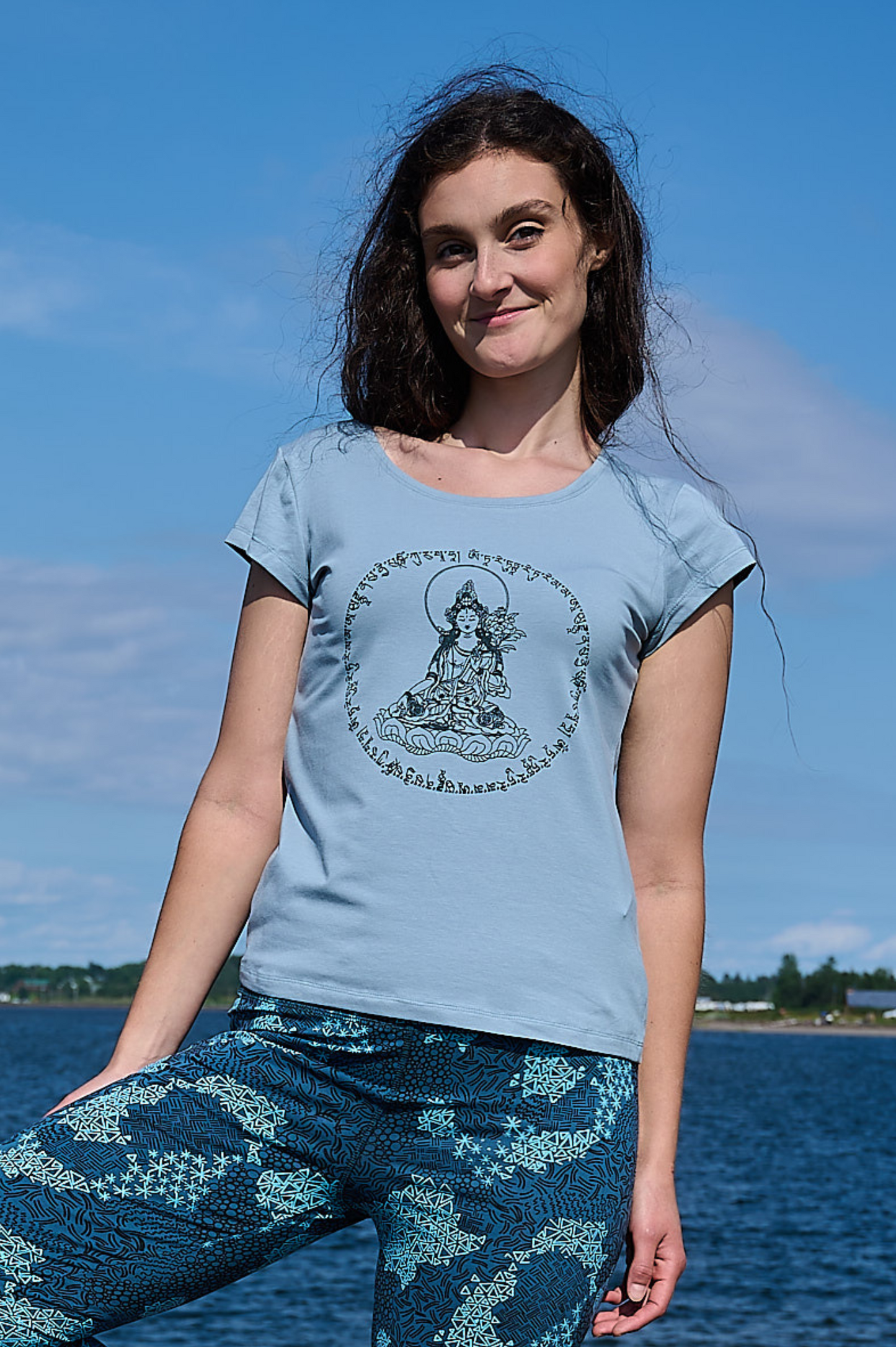 YB-07T - SOFIE TARA – T-shirt zen en coton bio
