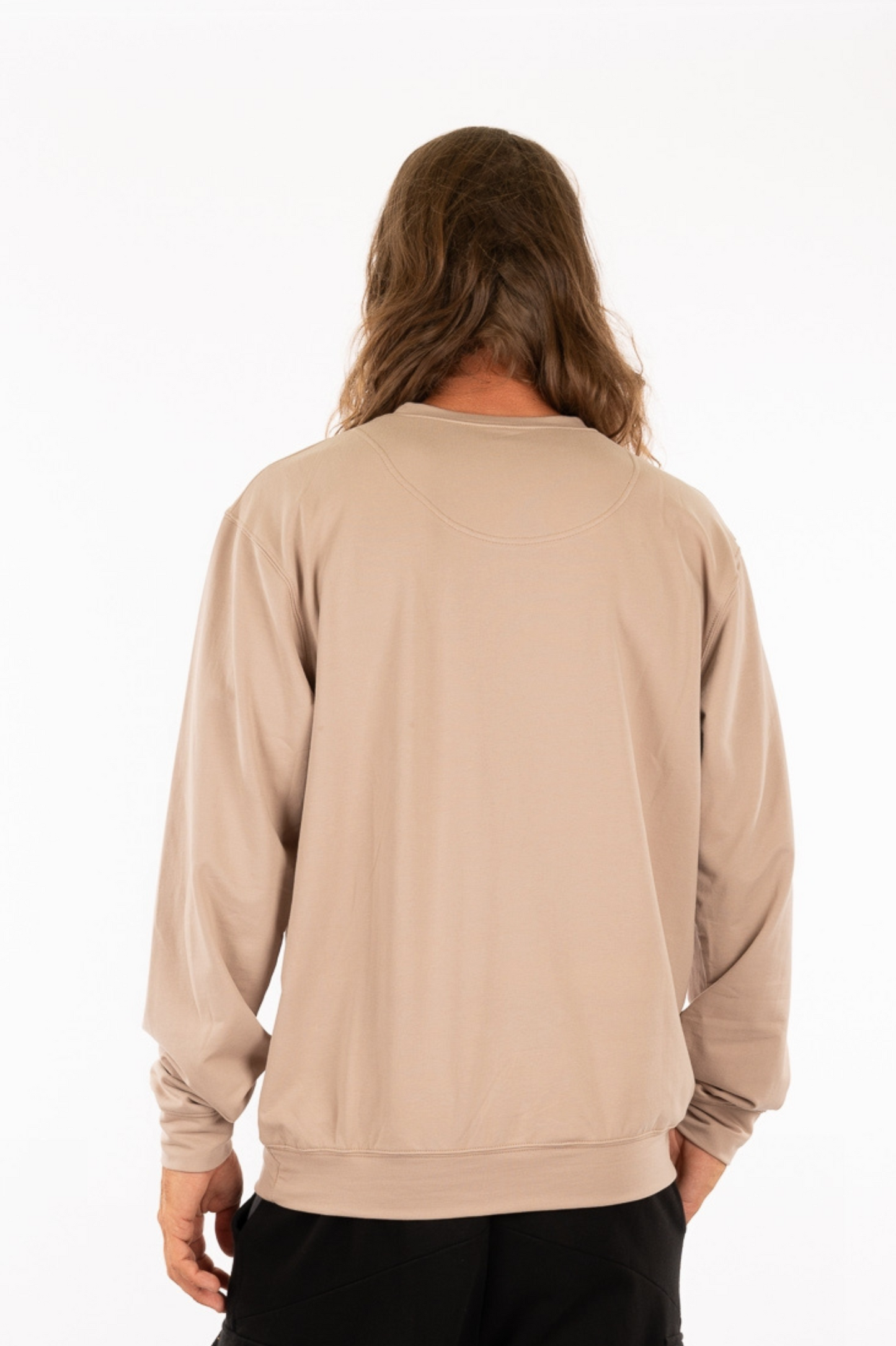 YB-65- HALO: Organic Cotton French Terry Sweatshirt with print