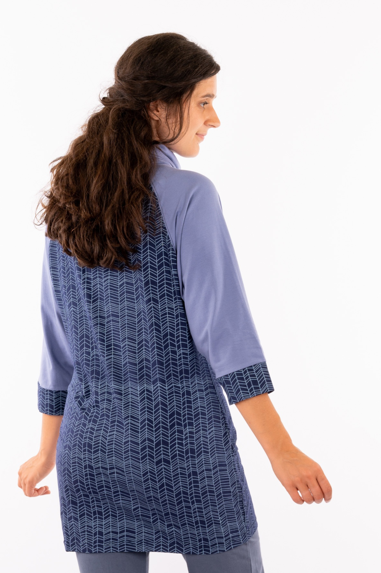 06_WO - Organic Cotton Bat Sleeve Tunic