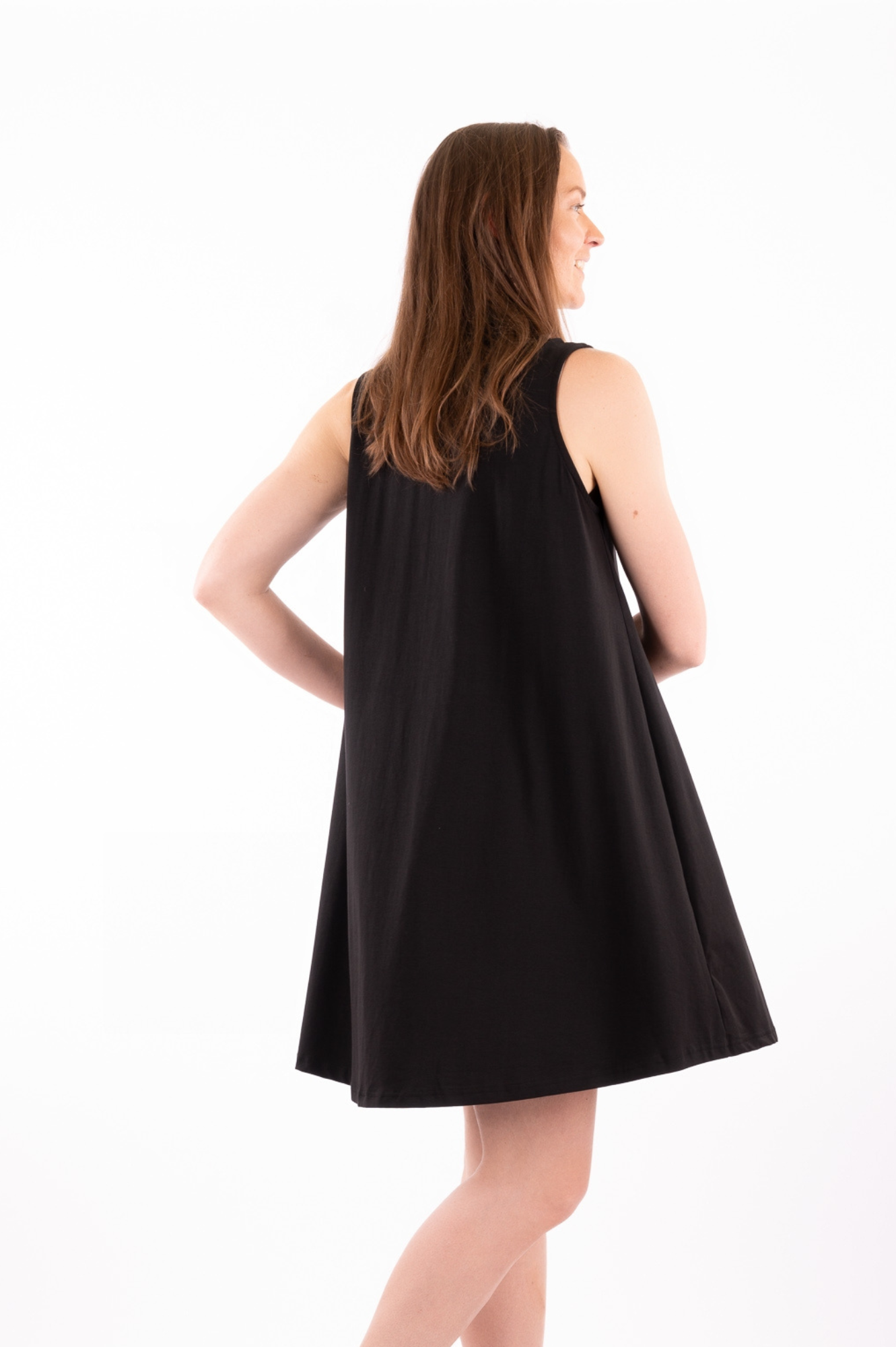 01-IOTA : Robe-chemise simple en coton biologique
