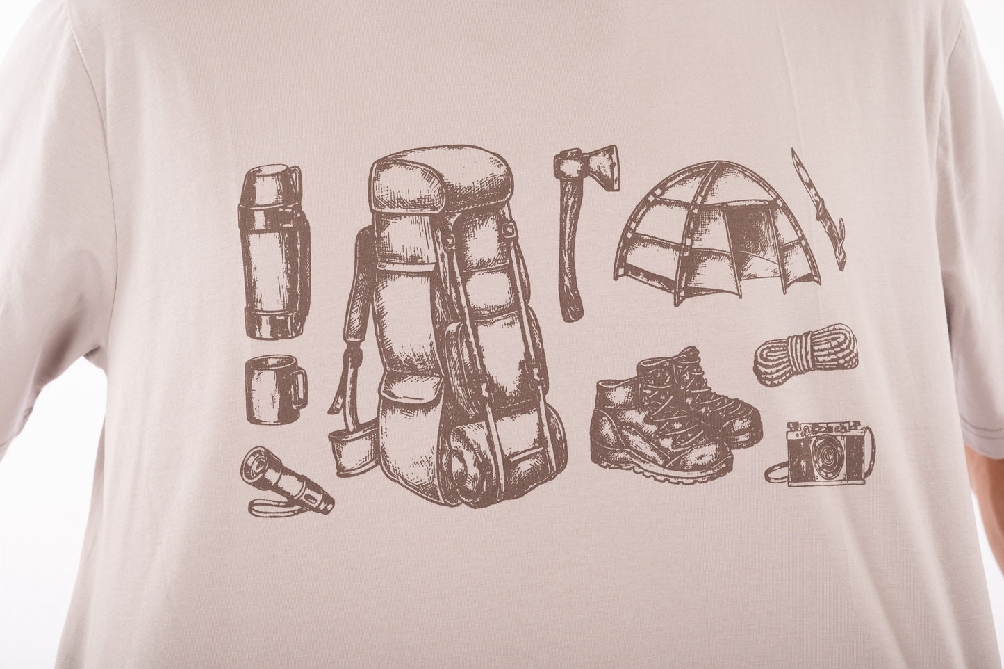 YB-61B - TOM - Organic Cotton Basic Men's  T-shirt; Backpacking gears