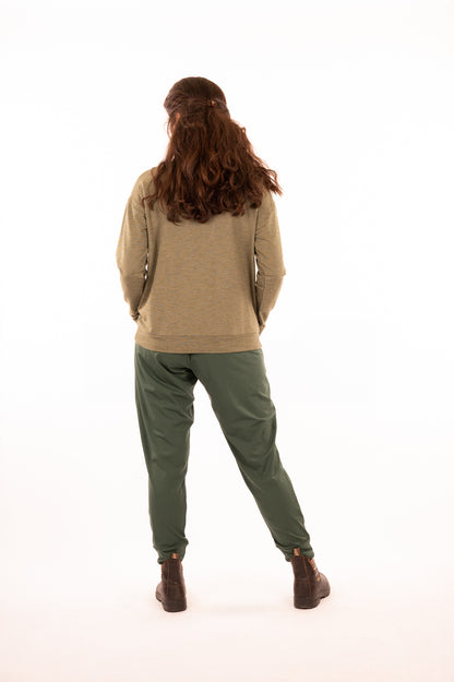 32_WIC_Organic Cottons Fleece Zipped Sweater