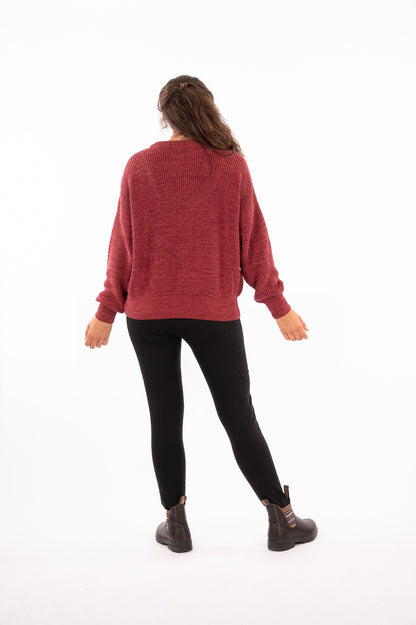 YKF25-02 - Organic Cotton - 2 Tones Knitted Sweater