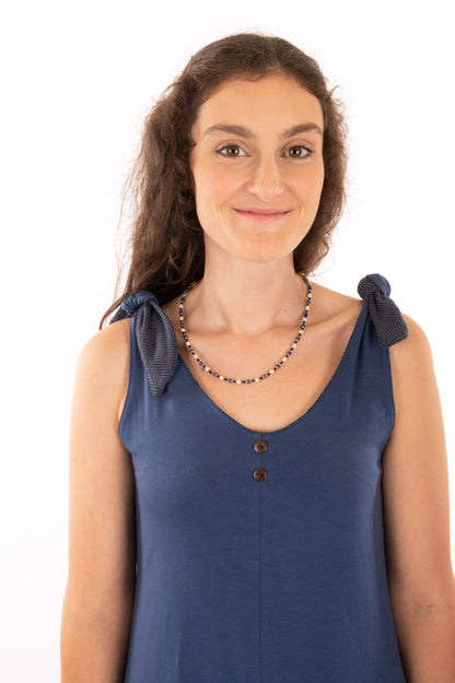T1V-09- SALVA – Maillot une pièce fluide en coton biologique