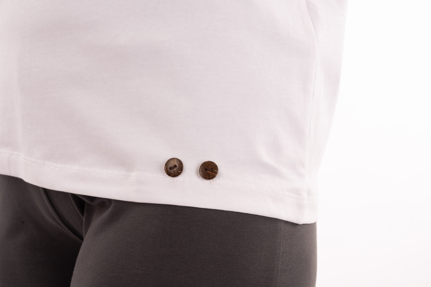 T1V-18 – VIA — Organic Cotton V-Neck T-Shirt