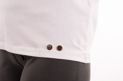 T1V-18 – VIA — Organic Cotton V-Neck T-Shirt