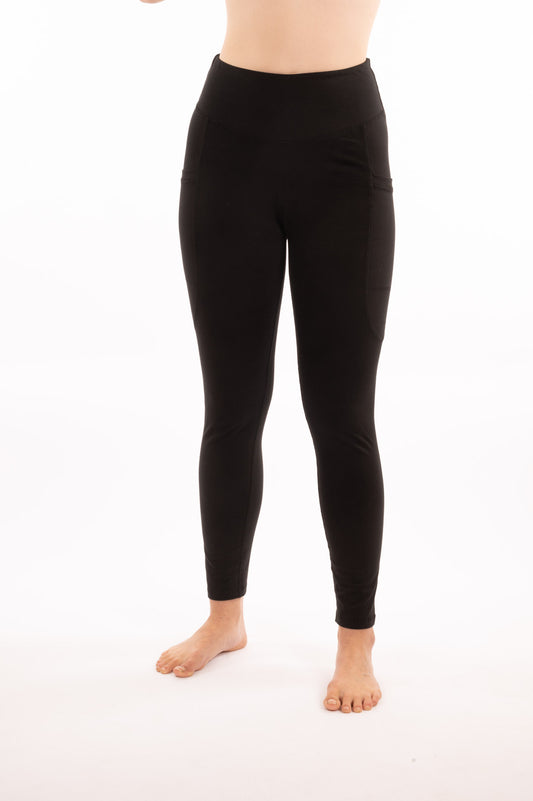YB-12_POKA – Leggings en coton bio avec poches
