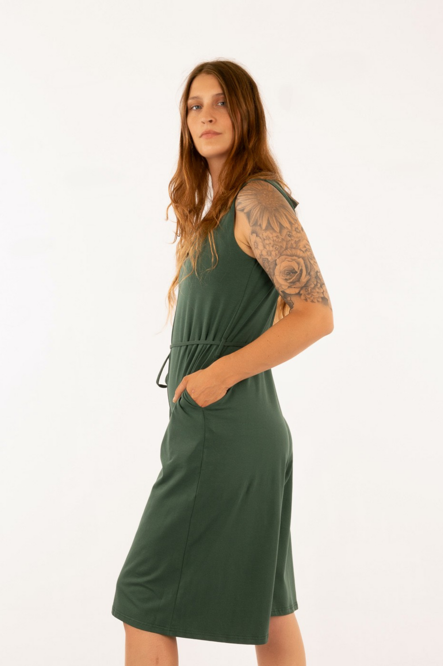 18_IDO : Maillot une pièce en coton biologique