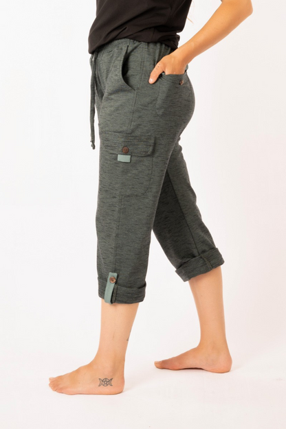 20_IP : Pantalon cargo en coton biologique