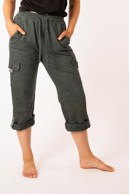 20_IP : Pantalon cargo en coton biologique
