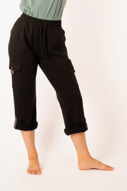 20_IP : Pantalon cargo en coton biologique