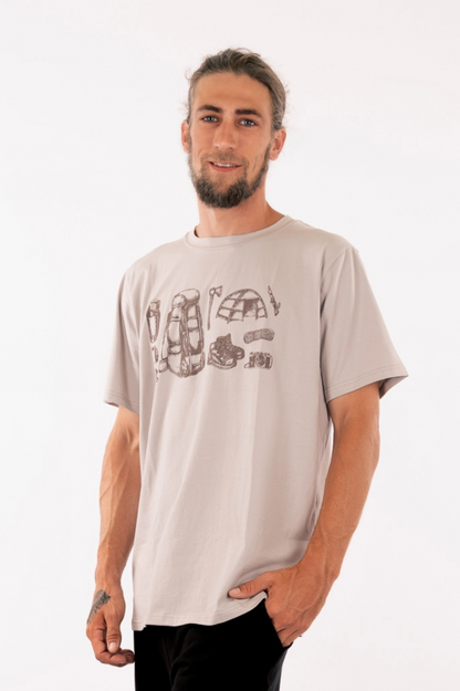 YB-61B - TOM - Organic Cotton Basic Men's  T-shirt; Backpacking gears
