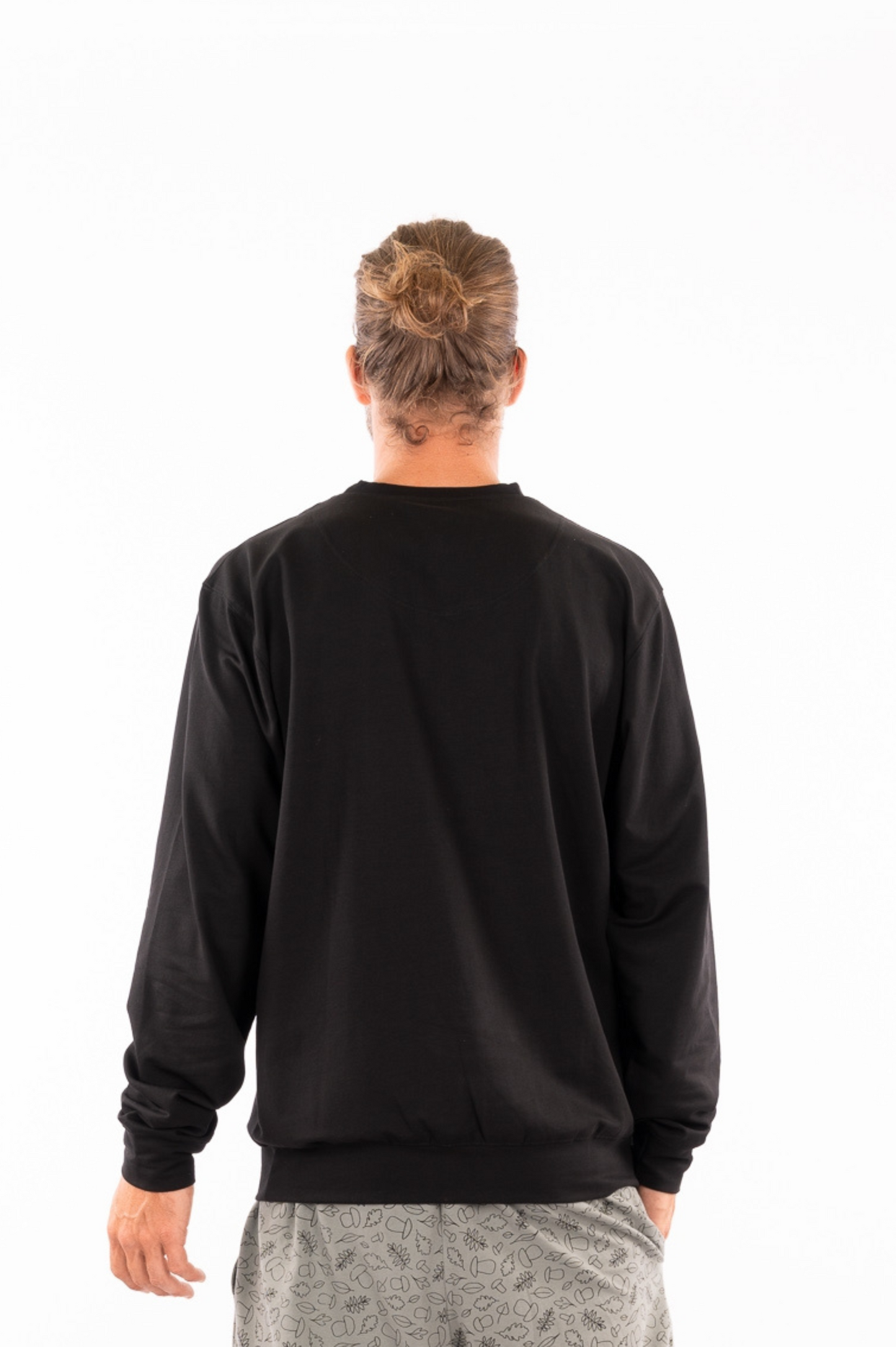 YB-65- HALO: Organic Cotton  French Terry Sweatshirt with print