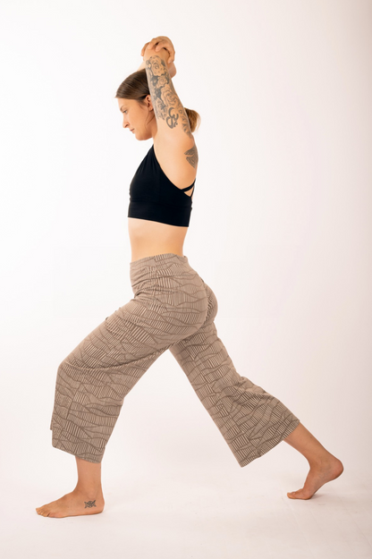 YB-13L - KAMA: Organic Cotton KAMA 3/4 Camala pants
