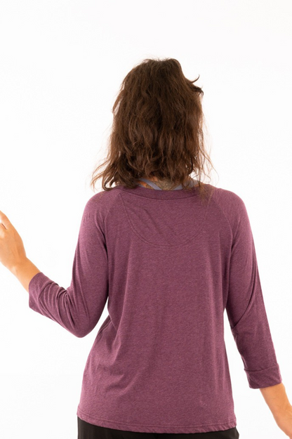 YB_09 - GIGI - Organic Cotton Raglan Sleeve T-shirt (w/out print)