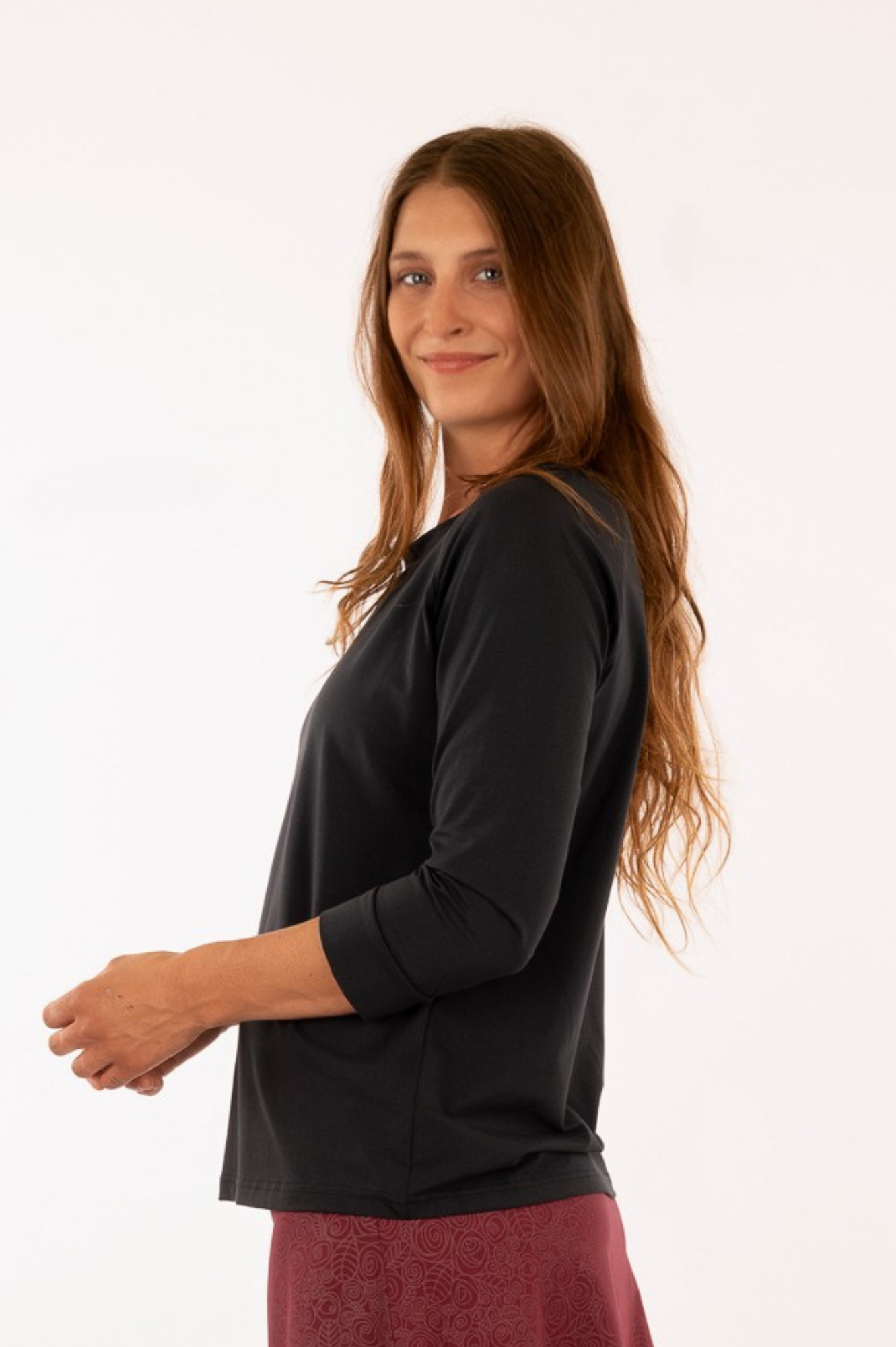 YB_09 - GIGI - Organic Cotton Raglan Sleeve T-shirt (w/out print)