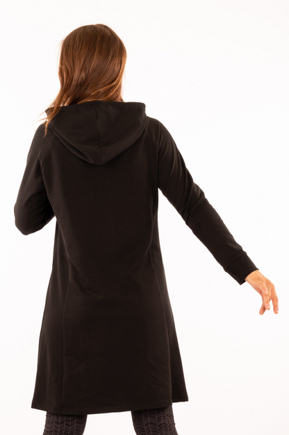 YB-01 - ALEXIA - Robe à capuche en coton bio
