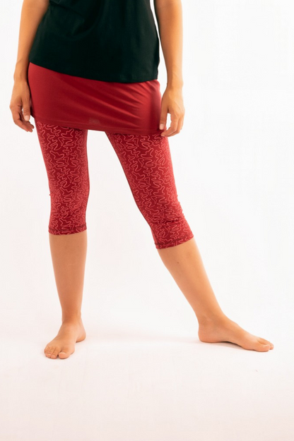 23_IVIO: Organic Cotton Short Skirt Plain