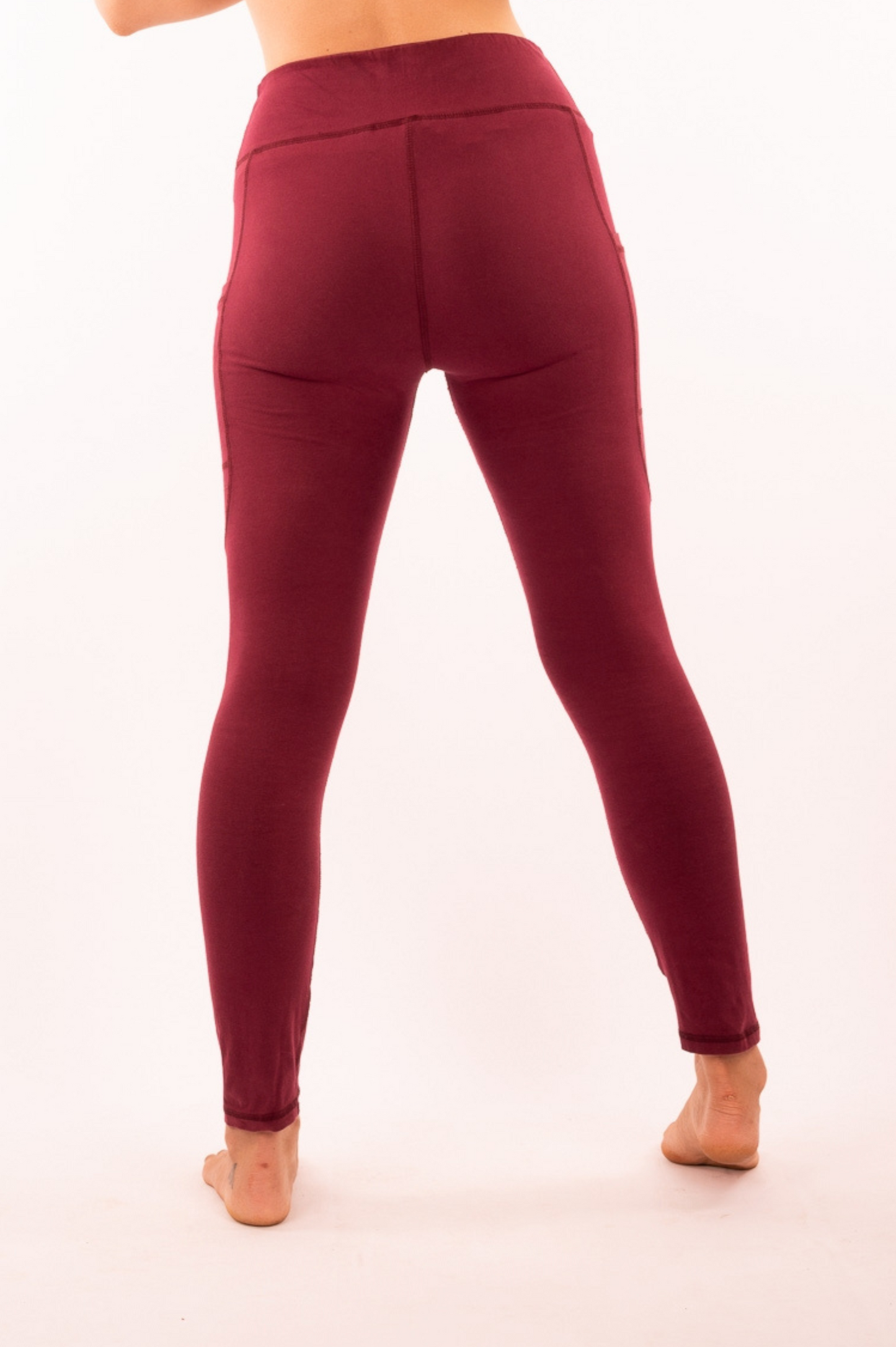 YB-12 - POKA – Organic Cotton Long Legging with pockets