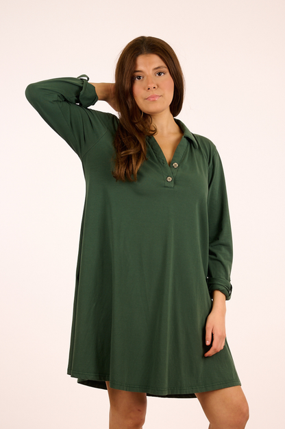 05_WELL - Organic Cotton Shirt Dress