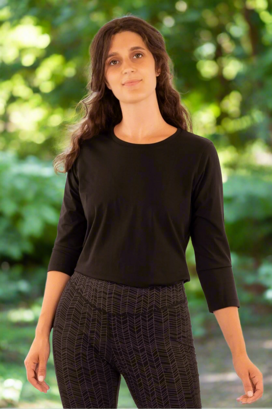 YB-06 - CARLO - Organic Cotton T-shirt Long Sleeves w/out print