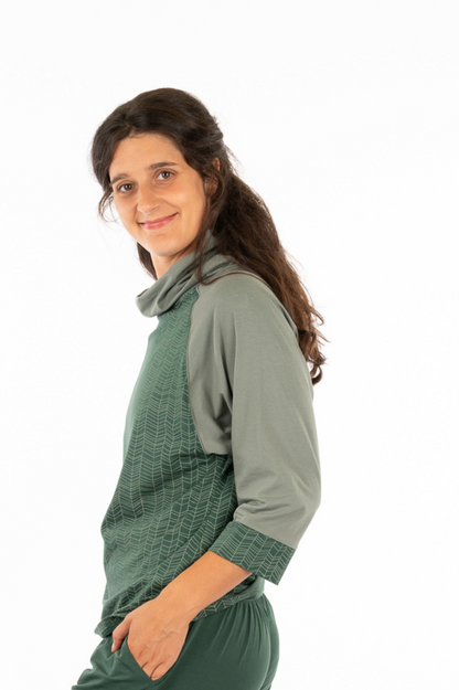 YB_09 - GIGI - Organic Cotton Bat Sleeve Sweater