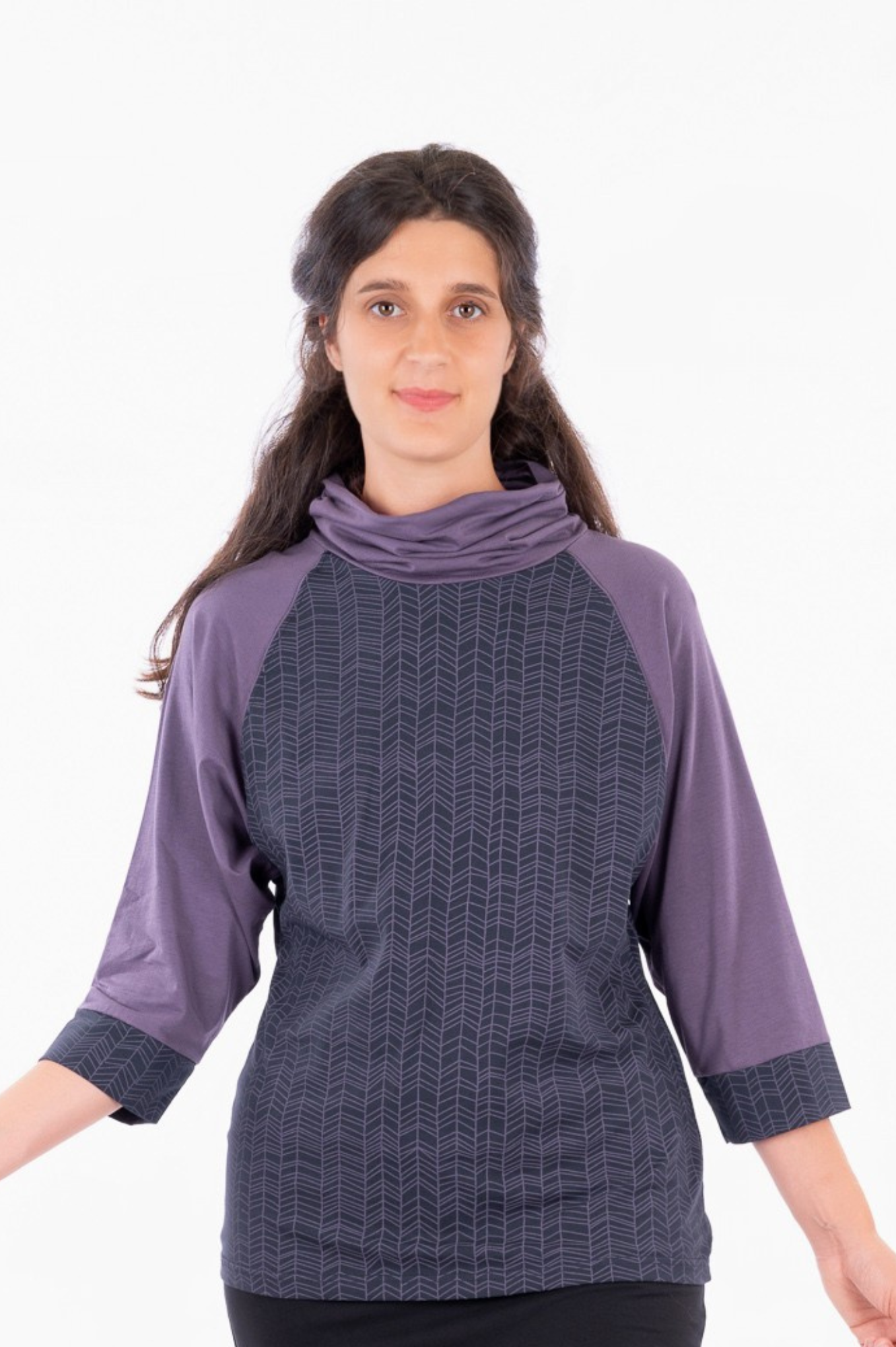 YB_09 - GIGI - Organic Cotton Bat Sleeve Sweater