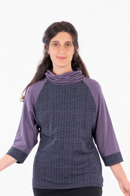 YB_09 - GIGI - Organic Cotton Bat Sleeve Sweater