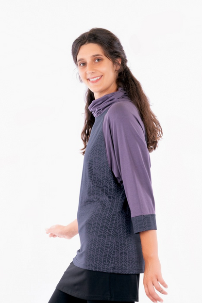 YB_09 - GIGI - Organic Cotton Bat Sleeve Sweater