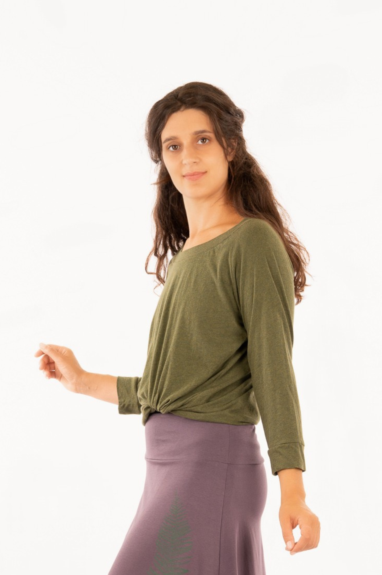 YB_09 - GIGI - Organic Cotton Raglan Sleeve T-shirt (w/out print)