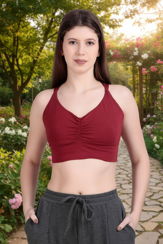 YB-23 - CŒUR: Organic Cotton Heart bra